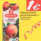 Магазин:Hüper Rimi, Rimi,Скидка:Свежевыжатый яблочный сок