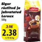 Обжаренный цикорий молотый Leroux