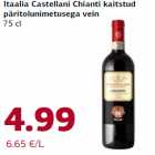 Itaalia Castellani Chianti kaitstud
päritolunimetusega vein
75 cl