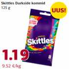 Skittles Darkside kommid
125 g