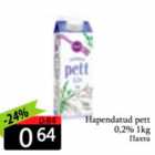 Hapendatud pett