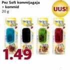 Pez Soft kommijagaja + kommid 20 g