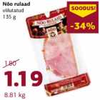 Nõo rulad viilutatud 135 g