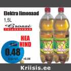 Магазин:Grossi,Скидка:Лимонад Elektra
1,5 л