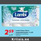 Allahindlus - Lambi Classic Decor
majapidamispaber, 4 rulli