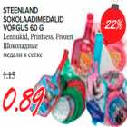 Steenland šokolaadimedalid võrgus