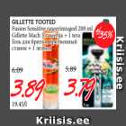 Allahindlus - Gillette tooted Fusion Sensitive raseerimisgeel Gillette Mach 3 raseerija+1 tera