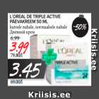 Allahindlus - L`Oreal De Triple Active päevakreem