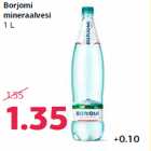 Borjomi
mineraalvesi
1 L