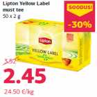 Lipton Yellow Label
must tee