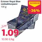 Allahindlus - Estover Royal Blue
sinihallitusjuust
100 g