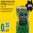 Allahindlus - Amiko rohelised herned