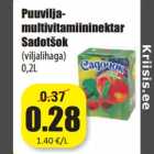 Allahindlus - Puuviljamultivitamiininektar
Sadotšok