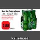 Магазин:Grossi,Скидка:Светлое пиво Tuborg Green