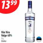 Viin Viru
Valge 40%
1 L
