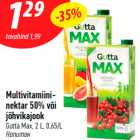 Allahindlus - Multivitamiininektar
50% või
jõhvikajook