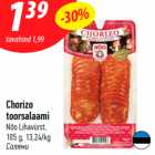 Allahindlus - Chorizo
toorsalaami