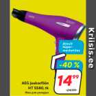 AEG juukseföön
HT 5580, tk
