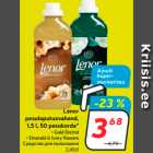 Lenor
pesuloputusvahend,
1,5 l, 50 pesukorda*