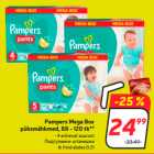 Allahindlus - Pampers Mega Box
püksmähkmed, 88 - 120 tk**
