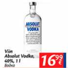 Allahindlus - Viin Absolut Vodka