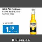 HELE ÕLU CORONA 
EXTRA 4,5% 
0,355 l