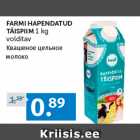 FARMI HAPENDATUD 
TÄISPIIM 
1 kg 