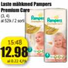Детские подгузники Pampers Premium Care