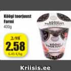 Allahindlus - Köögi toorjuust Farmi 400 g