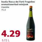 Itaalia Rocca dei Forti Fragolino
aromatiseeritud veinijook