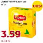 Чай Lipton Yellow Label
88 шт