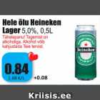 Hele õlu Heineken
Lager