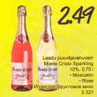 Leedu puuviljavahuvein Monte Cristo Sparkling 