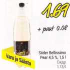 Allahindlus - Siider Bellissimo Pear 4,5%, 1,5 l