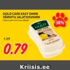 Allahindlus - GOLD CARE EASY SHINE
VÄRVITU JALATSISVAMM