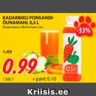 Магазин:Maksimarket, Konsum,Скидка:Морковно-яблочный сок