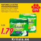 NATURELLA ULTRA
HÜGIEENISIDEMED