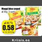 Allahindlus - Maggi Idea segud