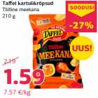 Картофельные чипсы Taffel