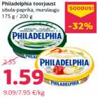 Сырой сыр Philadelphia 