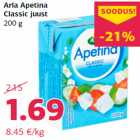 Arla Apetina
Classic juust
200 g