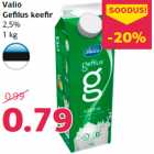 Valio
Gefilus keefir