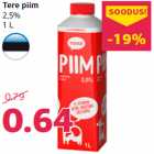 Tere piim