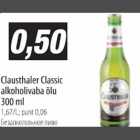 Allahindlus - Clausthaler Classic alkoholivaba õlu