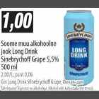 Allahindlus - Soome muu alkohoolne jook Long Drink Sinebrychoff Grape