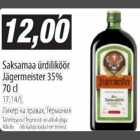 Saksamaa ürdiliköör Jägermeister