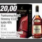Allahindlus - Prantsusmaa konjak Hennessy V.S.O.P. karbis