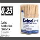 Allahindlus - Carino hambatikud