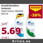 Allahindlus - Head&Shoulders
šampoon