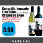 Geogr.täh. lauavein
Fine Chileal 
